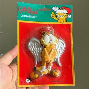 🖤NEW🔺Collectible Garfield Angel Wings Ornament